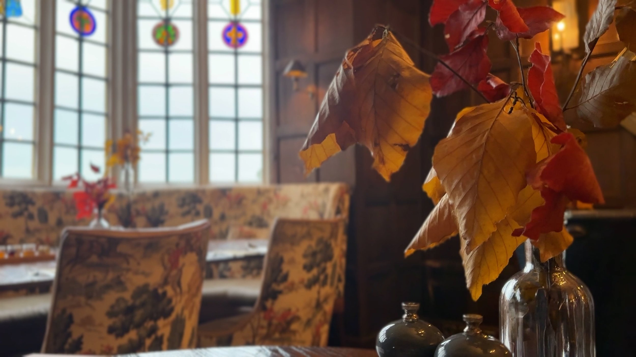 Festive dining area in Ellenborough Park Country House.jpg