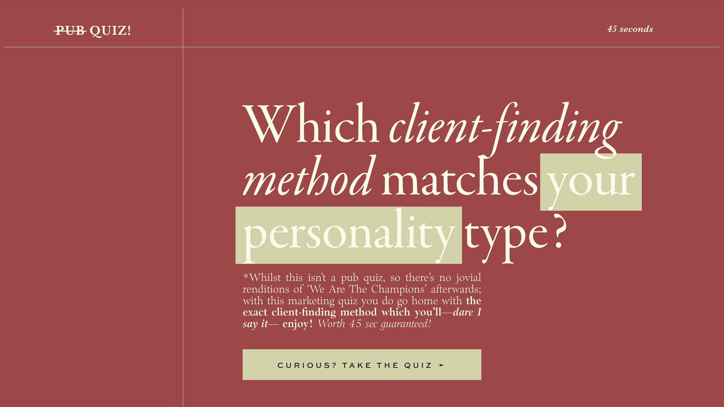 cranberry red website homepage with bold as well as smaller text-min.png